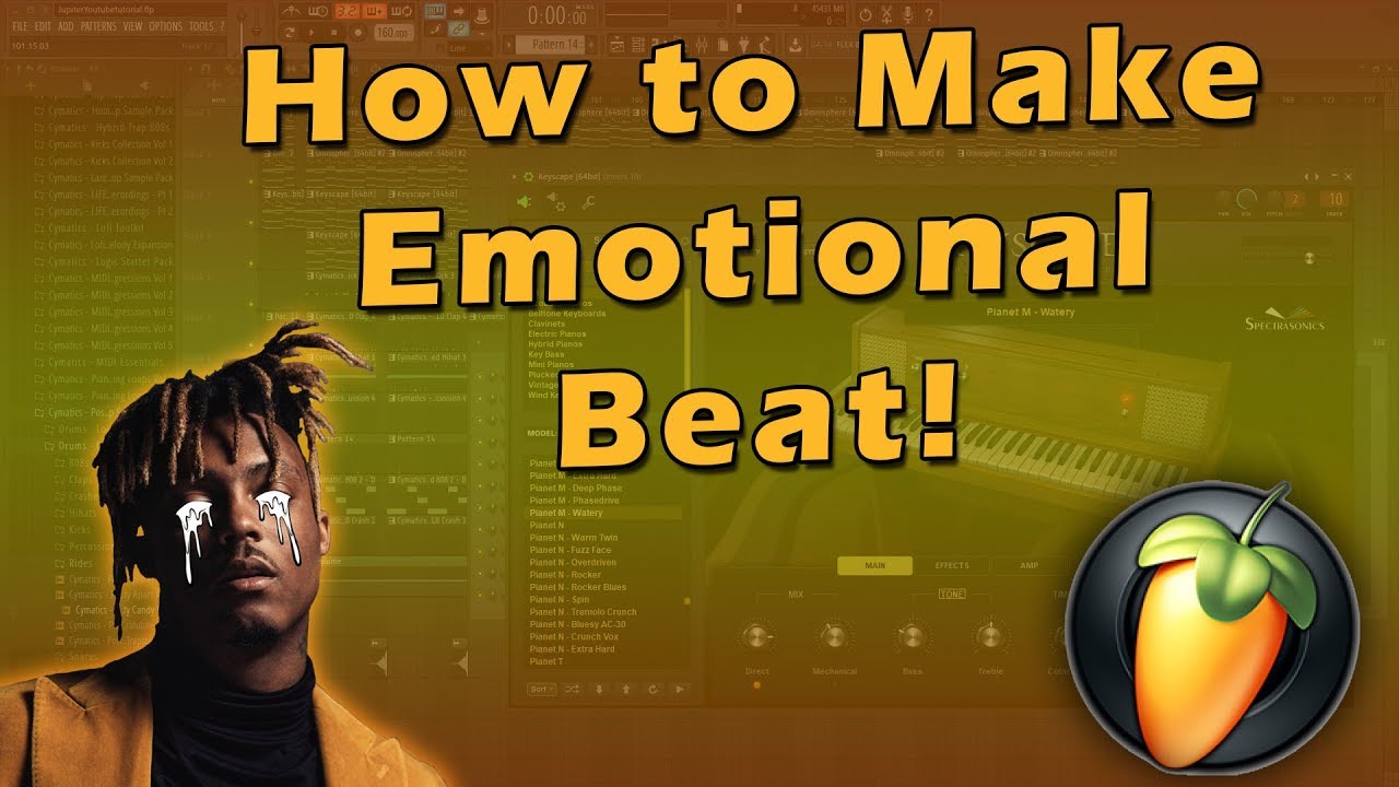 How to Make Emotional Beats In FL Studio | Making a Beat From Scratch
