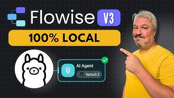 How to Build a Local AI Agent With Flowise (Ollama, Postgres)