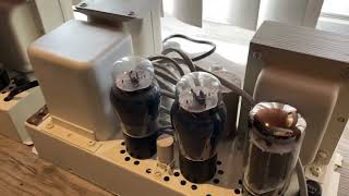 Trip to Audiorelics NY. WE 300B 45 2A3 Amplifiers