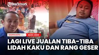 Lagi Live Jualan Tiba-Tiba Lidah Kaku dan Rang Geser