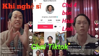 Hoài Linh Tiktok | Khi chú Bốn Hoài Linh chơi Tiktok và thành TikToker chưa đầy 1 tuần