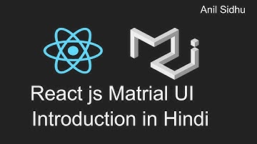 Reactjs material ui tutorial in Hindi # Introduction