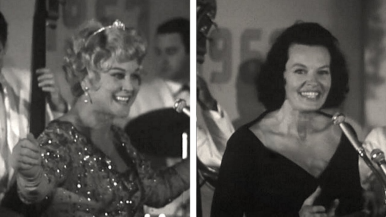 Marika Rökk, Margot Hielscher beim Lux-Festival 1963