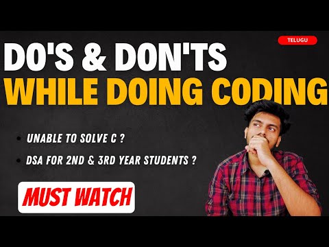 Unable to Understand Programming? Follow these Do's & Don'ts While Learning Programming