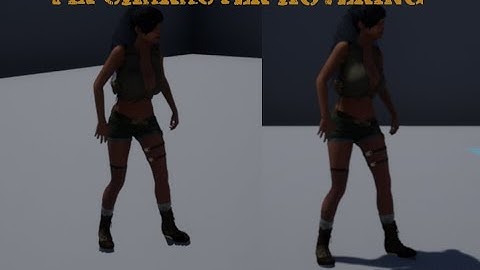 Fix your character hovering in Unreal 4.25