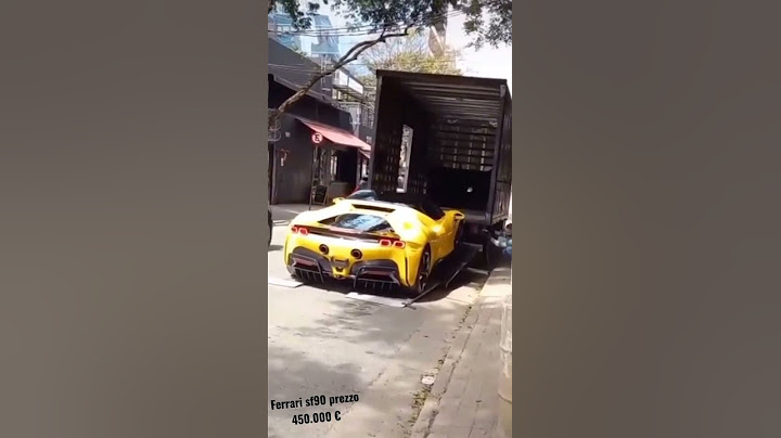incidente sf90 stradale durante la consegna #ferrari #sf90stradale