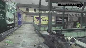 MW3 GB Listen In #8 | 2v2 Underground SnD (Bob POV)