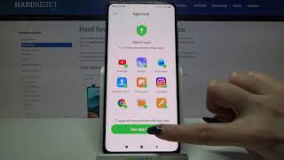 Activate App Lock Option - Apps Protection on XIAOMI Redmi K30 Pro screenshot 4