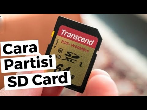 CARA MEMPARTISI MEMORY SD CARD DENGAN MENGGUNAKAN PC