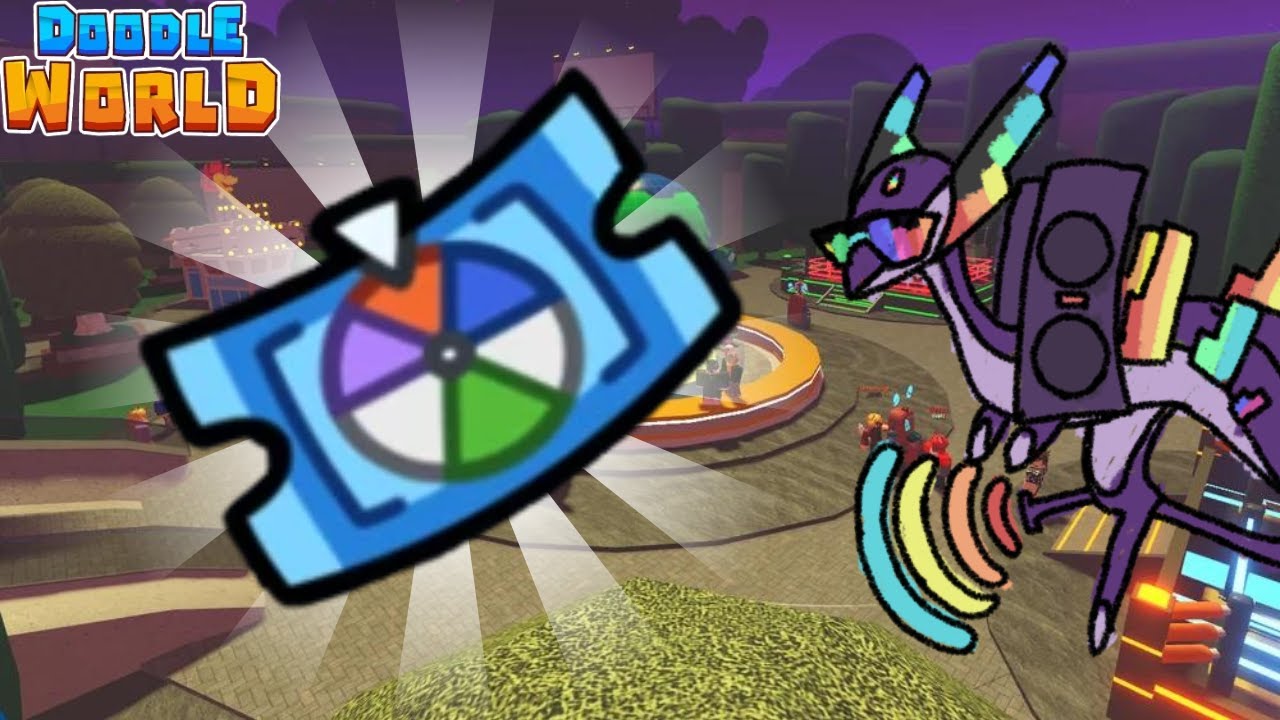 NEW FREE ROULETTE TICKET FROM CHEST!!!! Doodle World YouTube