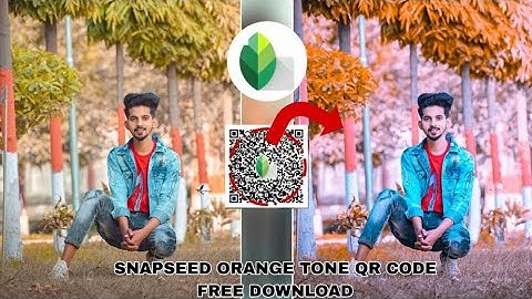 snapseed photo editing tutorial 2024 | snapseed QR CODE presets free download 2024