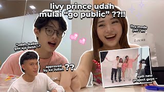 Makan bareng with Prince & Livy   Photoshoot for “Love in Game” 🎮❤️