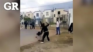 Adolescente se desmaya tras pelea de secundaria | Monterrey