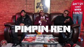 Pimpin Ken interview: Pimp game, respect for women, guys being proud tricks in 2024 + more #DJUTV