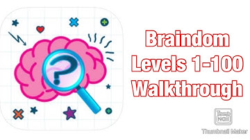 Braindom : Levels 1-100 Walkthrough (Tricky Brain Puzzles)