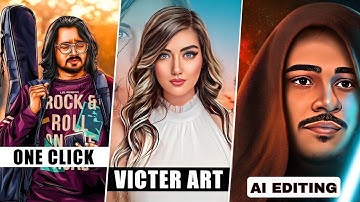 Create Victor Art Image just one click || Cartoon photo Editing in mobile