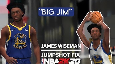 James Wiseman Jumpshot Fix 2k20 Mobile