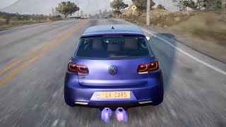 2010 Golf R Pops and Bangs Over run tune | Forza Horizon 5 gameplay