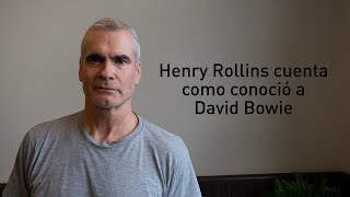 Henry Rollins cuenta como fue conocer a David Bowie