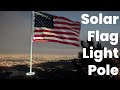 Solar Powered Pole Light