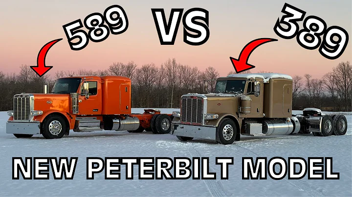 New Peterbilt 589 VS Old Peterbilt 389, The Death of a Legend….
