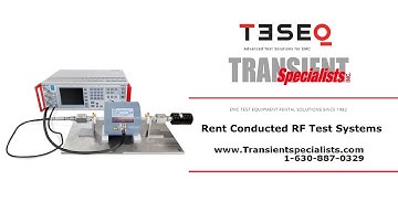 Teseq NSG 4070 BCI Setup - Current Clamp IEC 61000-4-6 Calibration Setup