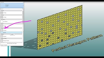 Everyday Revit (Day 310) - Perfect Hexagon Pattern using Hexagon Pattern