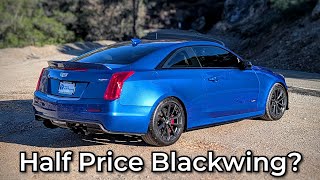 2016 Cadillac ATS V Coupe Review - Almost a Blackwing for Much Less?