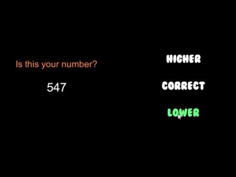 Number Wizard Gameplay