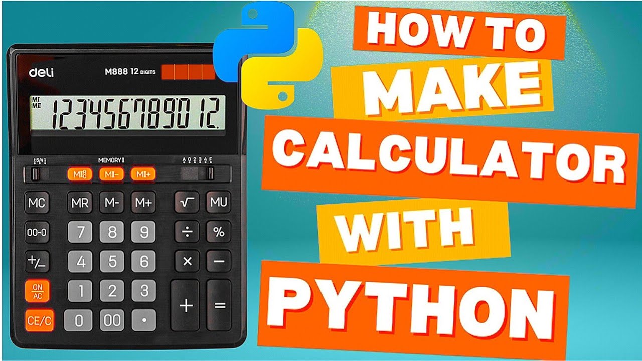 Build a Simple Calculator in Python | Easy Python Project For Beginners ...