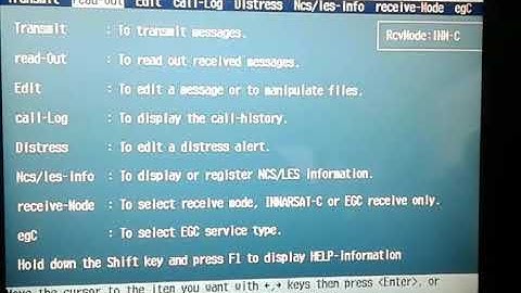 How to Read Messages on Inmarsat C