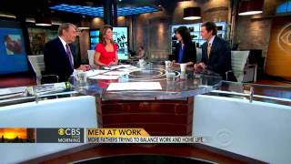 More fathers trying to balance work, home life