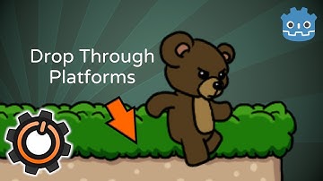 How to Drop Through Platforms in Godot 3.0