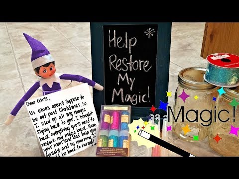 purple-elf-on-the-shelf---restoring-magic-after-christmas---how-to-get-your-elf-back!!!