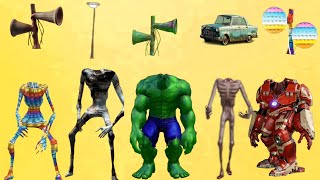 Wrong Heads Siren Head Donut, Siren Head Flower, Cho Cho Charles, Double Siren Head, House Head