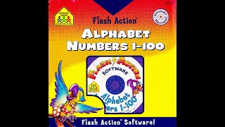School Zone Flash Action Alphabet & Numbers 1-100 (PC, Windows) [2004] longplay. screenshot 1