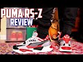 Puma RS-Z &quot;Red Campus&quot; Review and On-Feet! | SneakerTalk