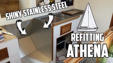 Sail Life - A new leak, surprise storage & shiny stainless steel - Warrior 38 - DIY sailboat refit