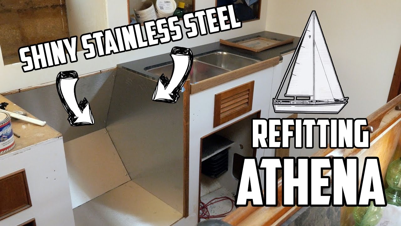 Sail Life – A new leak, surprise storage & shiny stainless steel – Warrior 38 – DIY sailboat refit