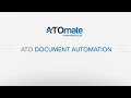 Atomate  ato document processing automation