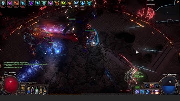 [Path of Exile] 3.13 Ball Lightning Archmage Elementalist - Sirus Fight Deathless [AW9]