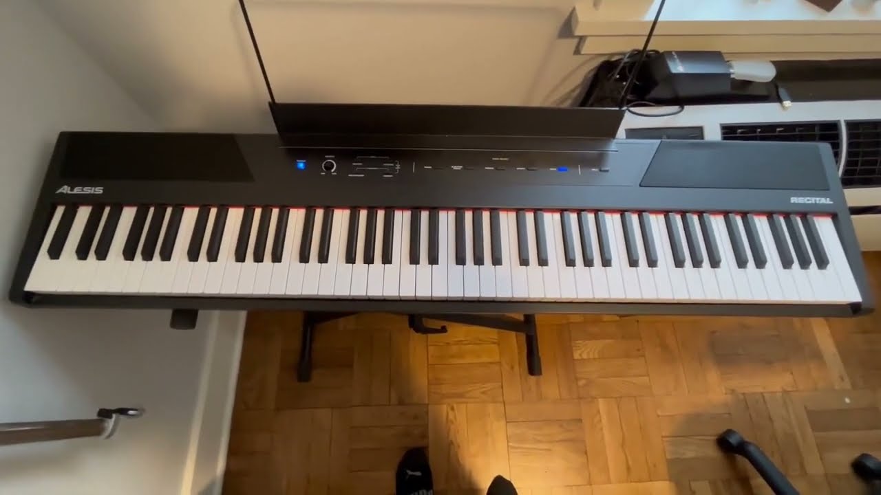 Alesis Recital 88-Key Beginner Digital Piano Review & Demo - Semi-Weighted  Keys, Lesson Mode, & More on Vimeo