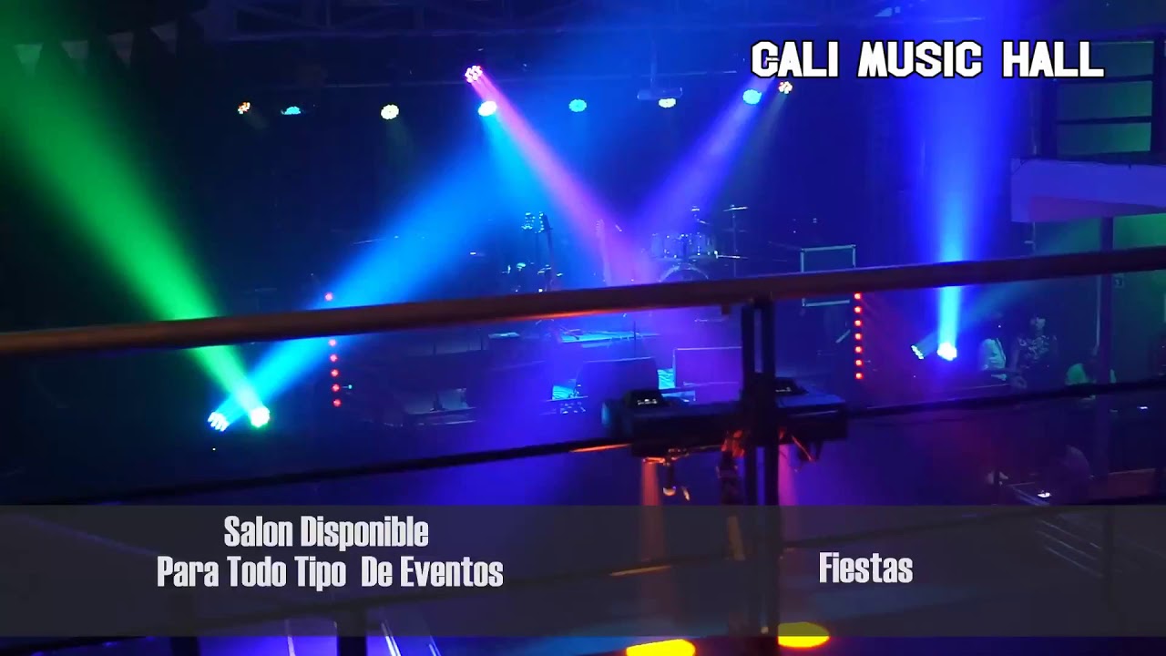 Cali Music Hall - formato evento privado con música en vivo