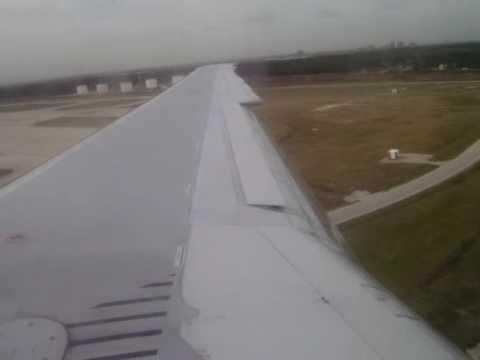 Delta Airlines MD-88 Houston George Bush Landing