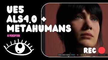 UE5 - ALSv4.0 + MetaHumans + Lumen - Ai Perception