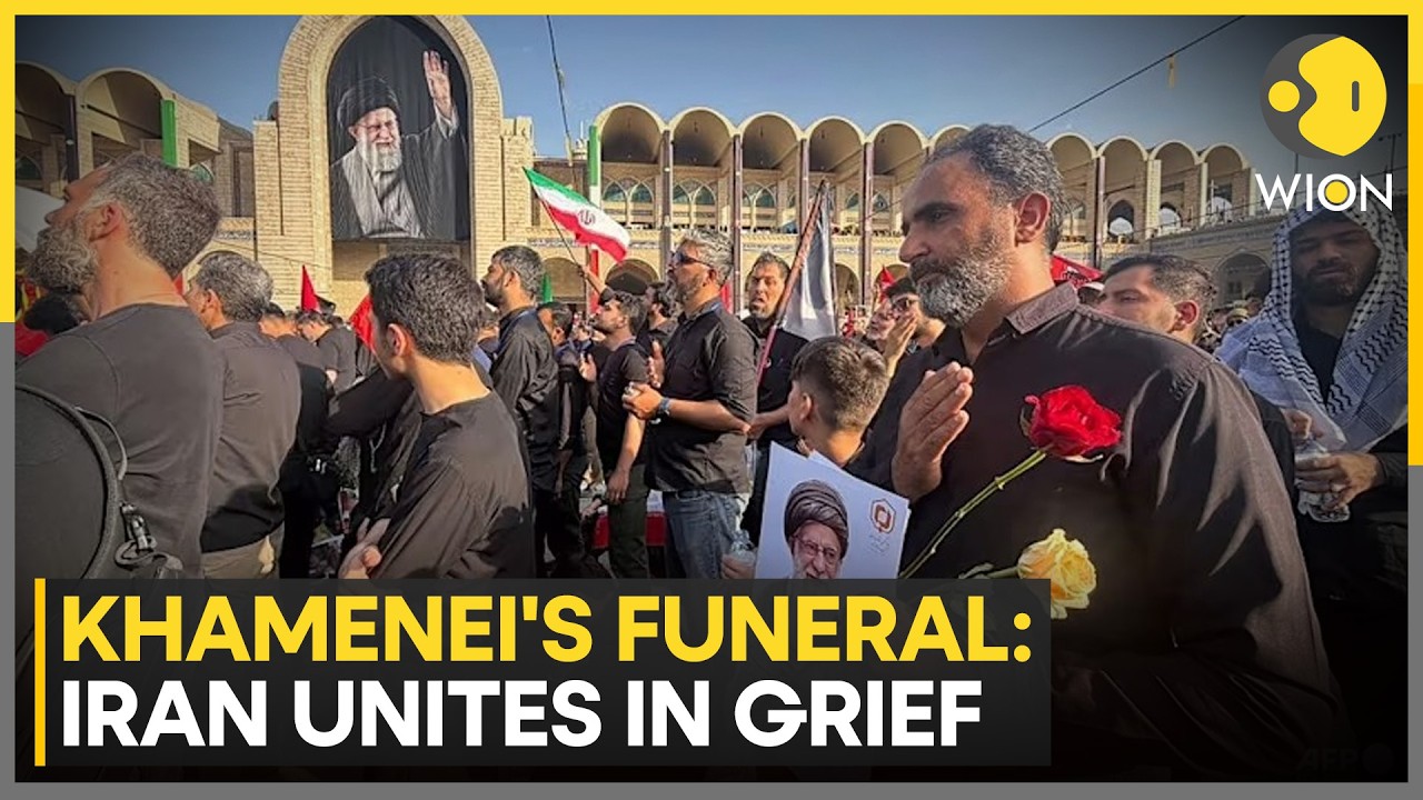 Khamenei Funeral: World Leaders, Clerics Arrive For Khamenei’s Last Rites | WION Khamenei Funeral: World Leaders, Clerics Arrive For Khamenei’s Last Rites | WION