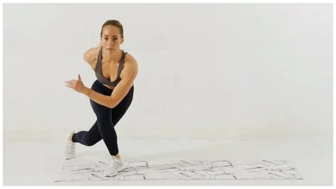 Week 1 Day 2 // HIIT Cardio Workout + Abs (No Equi...