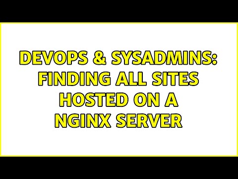 DevOps & SysAdmins: