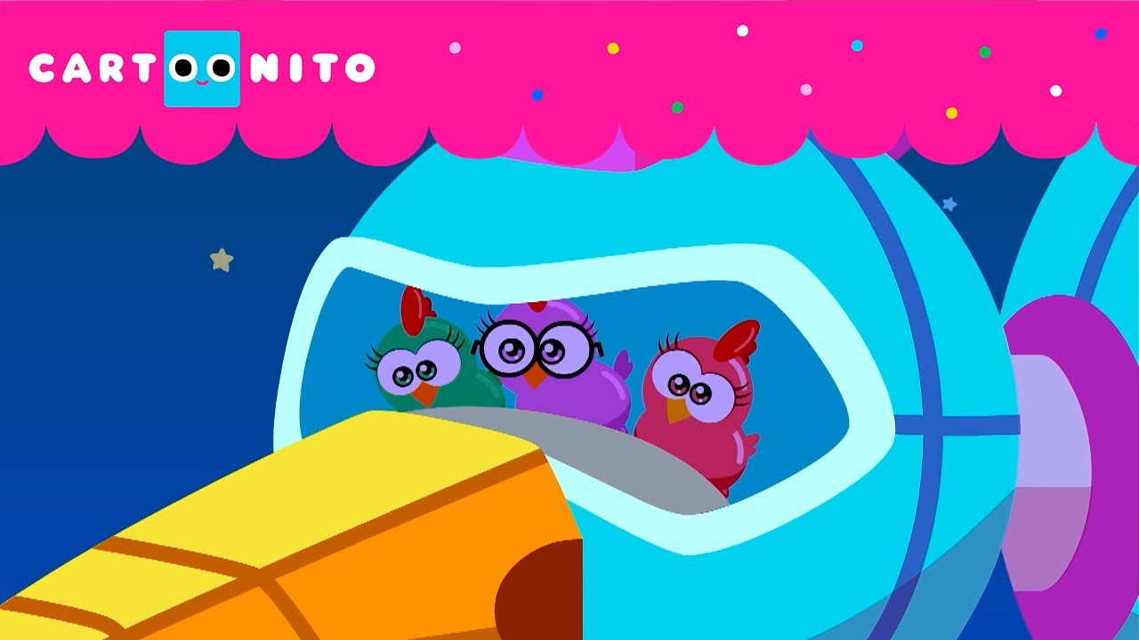 AVENTURAS NO ESPAÇO SIDERAL | GALINHA PINTADINHA | CARTOONITO