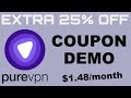 PureVPN Coupon for 25% EXTRA discount + proof that it works! (2024)